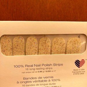 CHAMPAGNE SUGAR nail strips